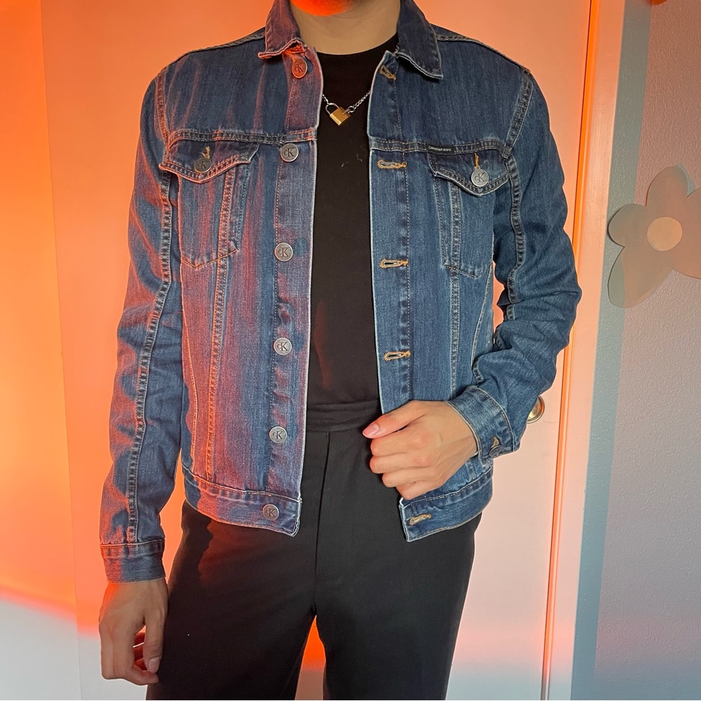 Calvin Klein Blue Denim Jacket
